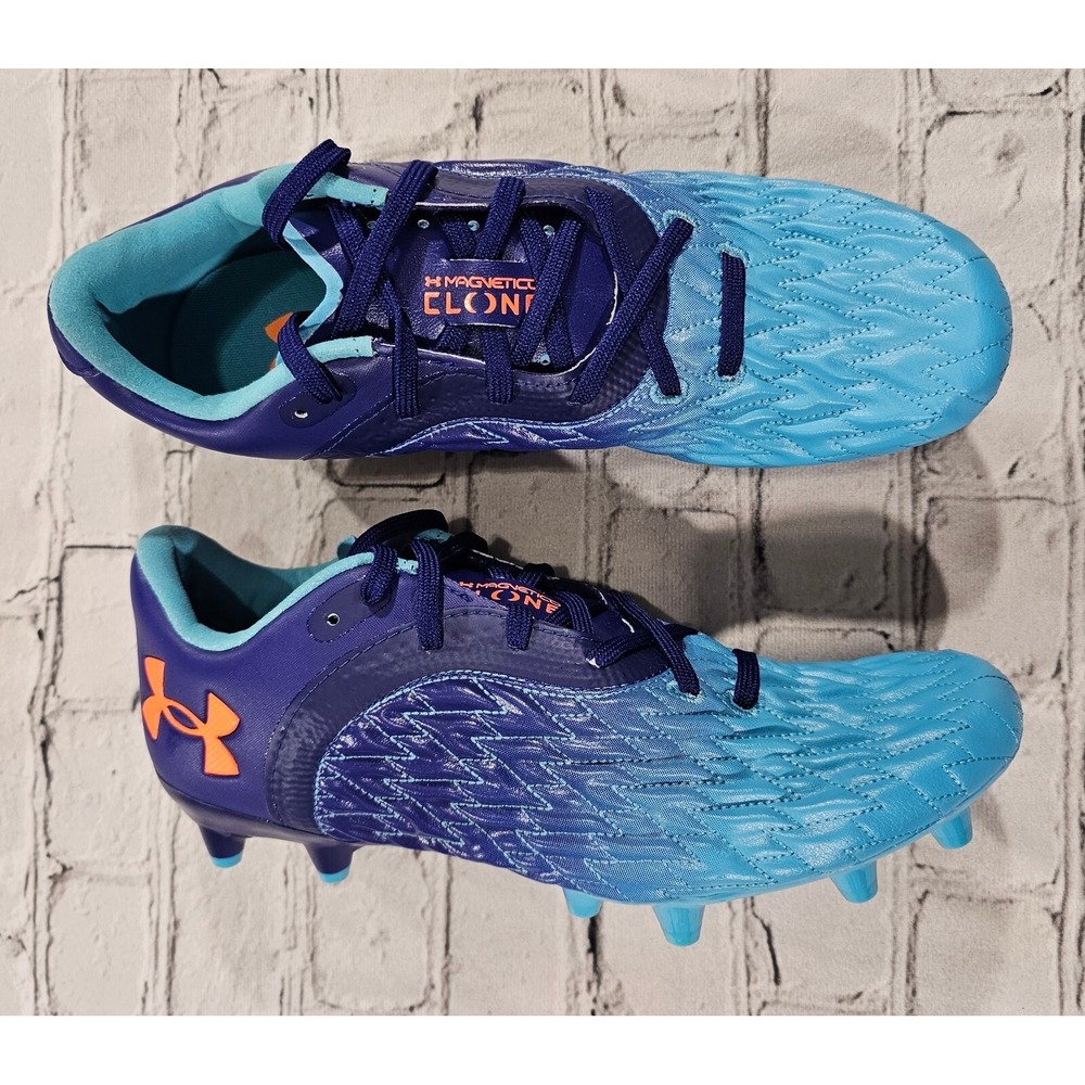 Under Armour Clone Magnetico Premier 2 Soccer Cleats Mens 7.5 Blue 3025641-400
